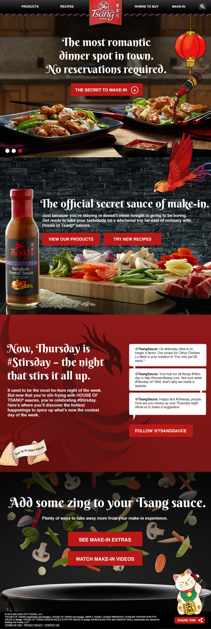 Tsang Home page