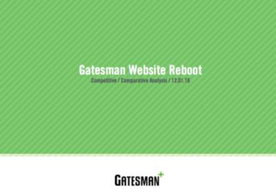 Gatesman Competitive Preview